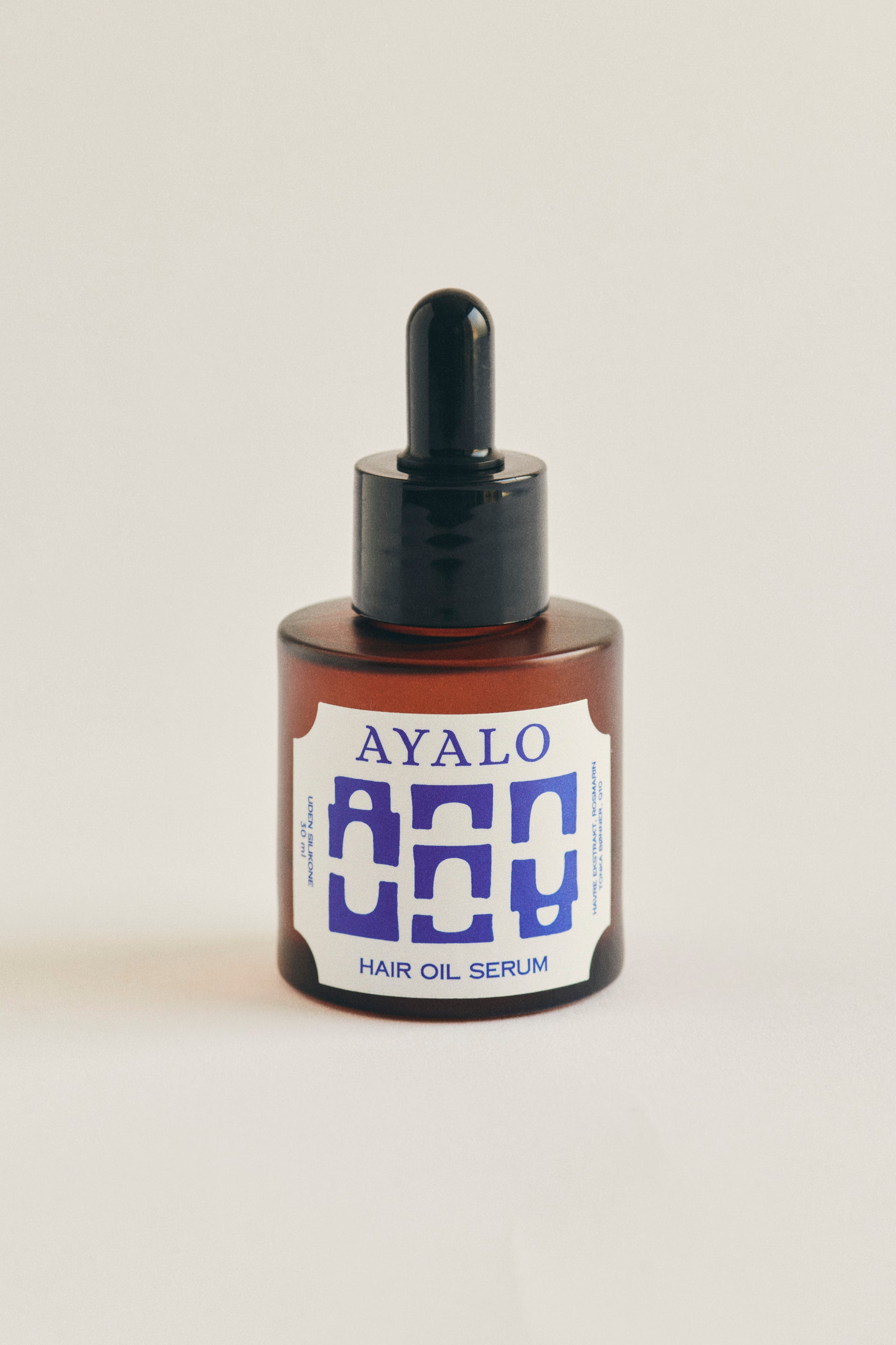 ayalo hair oil serum flaske
