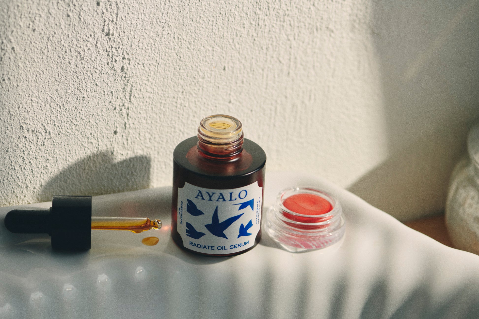 ayalo radiate oil serum flaske uden låg_blush